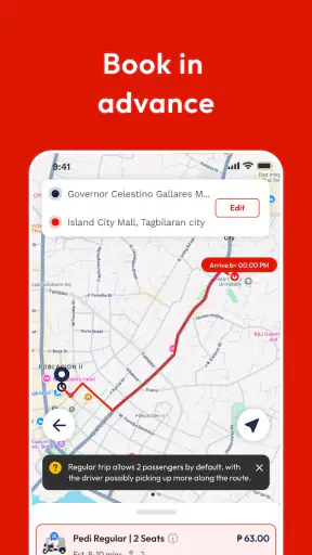 Pedi - Rides, Delivery, Ticket screenshot