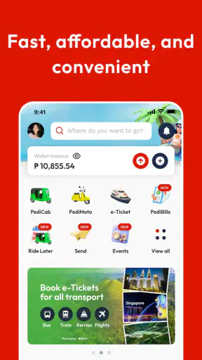 Pedi - Rides, Delivery, Ticket screenshot