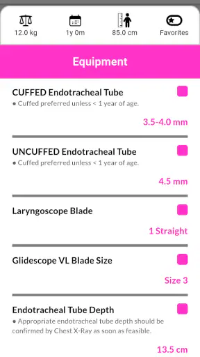 Pedi STAT screenshot