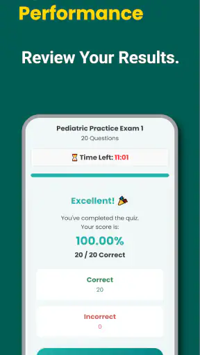 Pediatric Nursing Quiz screenshot