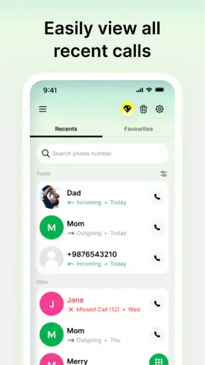 Peekora: Caller ID screenshot