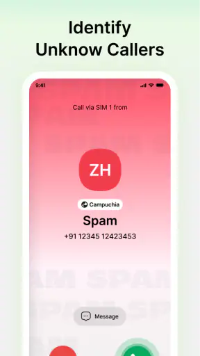 Peekora: Caller ID screenshot