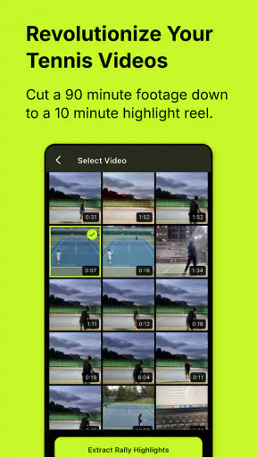 PerfectSwing:Rally Highlights screenshot