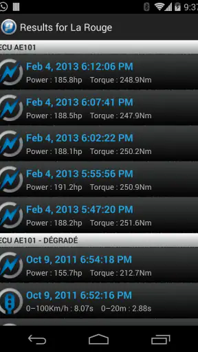 PerfExpert - Car Onboard Dyno screenshot