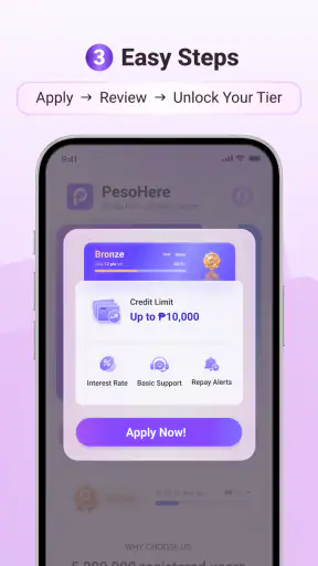 PesoHere-peso online cash loan screenshot