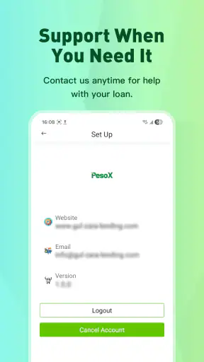 PesoX-Fast Cash Online Loan screenshot