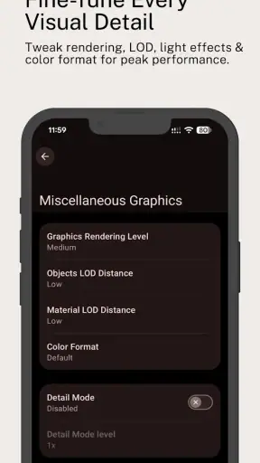 PGT+ : Pro GFX & Optimizer screenshot
