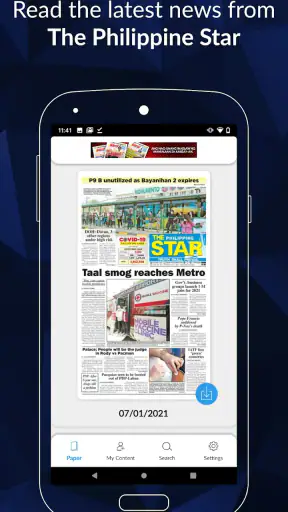 Philippine STAR screenshot