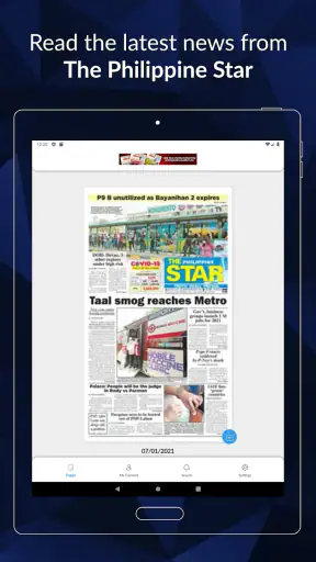 Philippine STAR screenshot