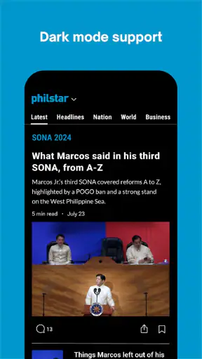 Philstar screenshot