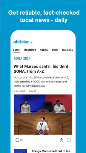 Philstar screenshot