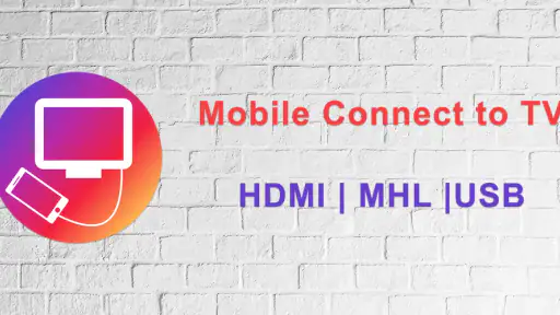 Phone to TV HDMI USB-C MHL screenshot