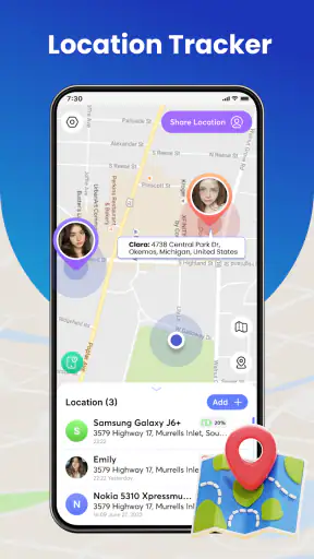 Phone Tracker & GPS Location screenshot