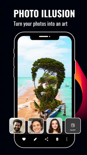 Photo Illusion Diffusion AI screenshot