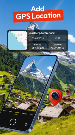 Photo Timestamp - GPS Camera screenshot