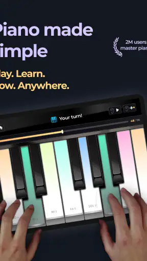 Piano - music & songs games screenshot