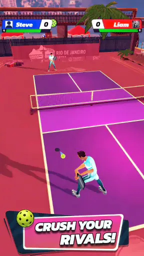 Pickleball Rivals - 3D Sports! screenshot