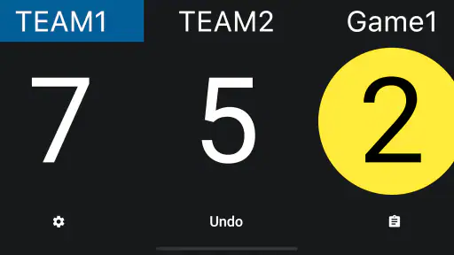 Pickleball Scoreboard screenshot