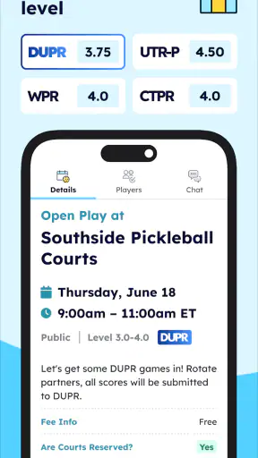 Pickleheads - Play Pickleball screenshot