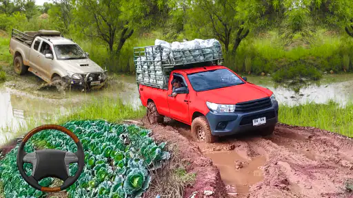 Pickup Truck Simulator Game 3D screenshot