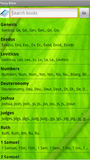 Pinoy Bible screenshot