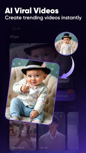 Pivo AI - AI Video Maker screenshot