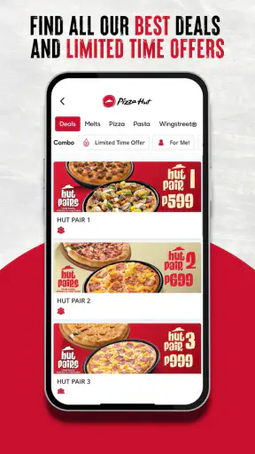 Pizza Hut Philippines screenshot