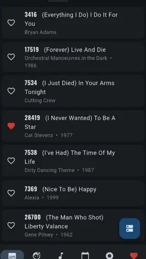 Platinum Karaoke Songbook screenshot