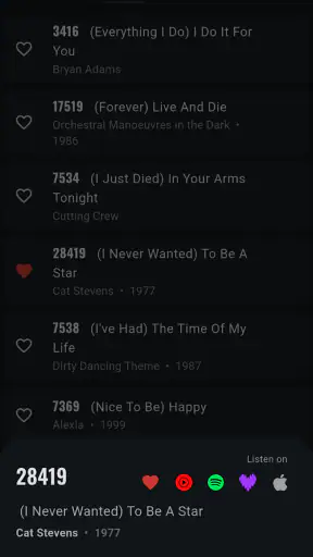 Platinum Karaoke Songbook screenshot