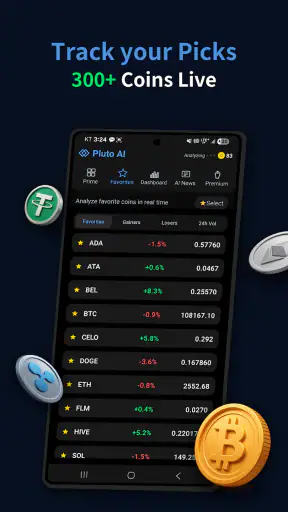Pluto AI - AI Crypto Analysis screenshot