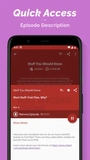 Podcast Radio Music - Castbox screenshot