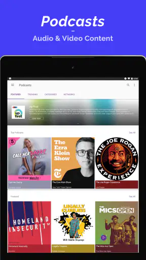 Podcast Radio Music - Castbox screenshot