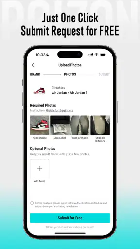POIZON - Online Authentication screenshot