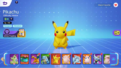 Pokémon UNITE screenshot