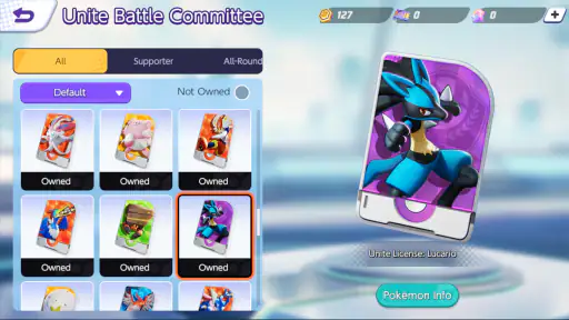 Pokémon UNITE screenshot