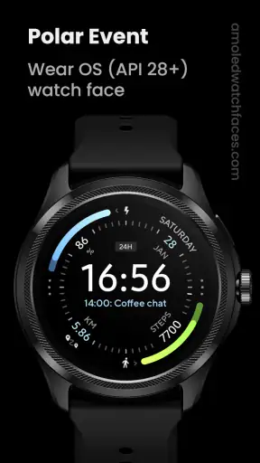 Polar Event: Watch face screenshot