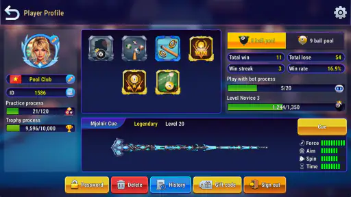 Pool Club: 8 Ball Pool Game screenshot