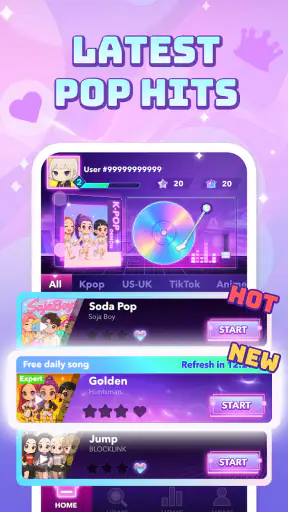 Pop Piano: Music Games screenshot
