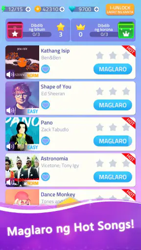 Pop Tiles - Music Piano screenshot