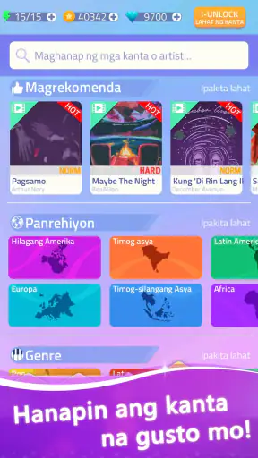 Pop Tiles - Music Piano screenshot