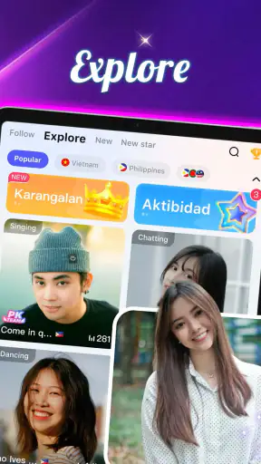 Poppo Live - Live Stream screenshot