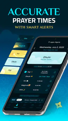 Prayer Times & Qibla Compass screenshot