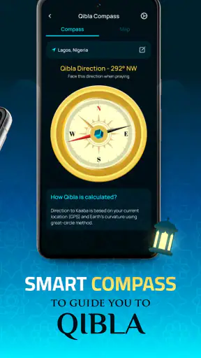 Prayer Times & Qibla Compass screenshot