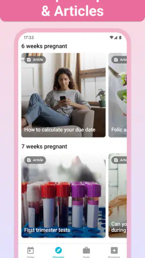 Pregnancy + | Tracker App screenshot