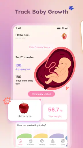 Pregnancy Tracker & Baby Diary screenshot