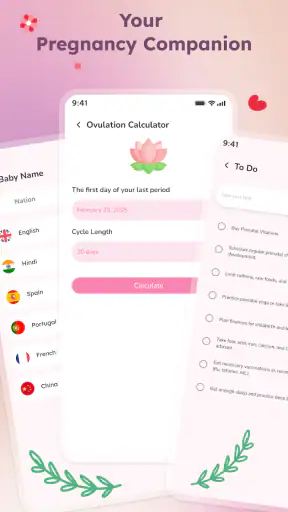Pregnancy Tracker & Baby Diary screenshot