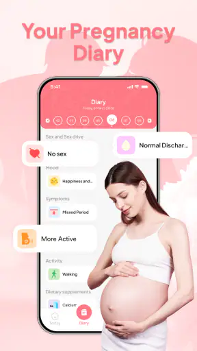 Pregnant & Baby Health Tracker screenshot
