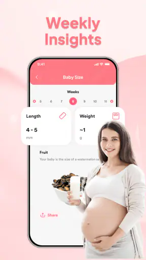 Pregnant & Baby Health Tracker screenshot