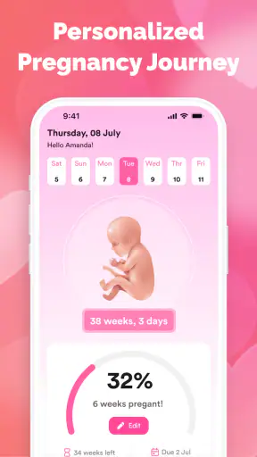 Pregnant Guide - Baby Tracker screenshot