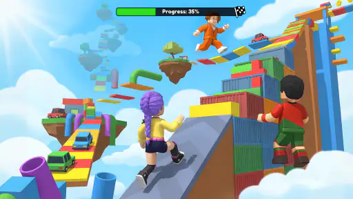 Prison Escape: 3D Obby Parkour screenshot